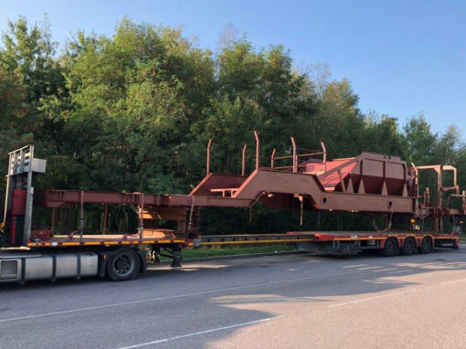 Fabrication d’un châssis de machine ferroviaire de 17,5 t