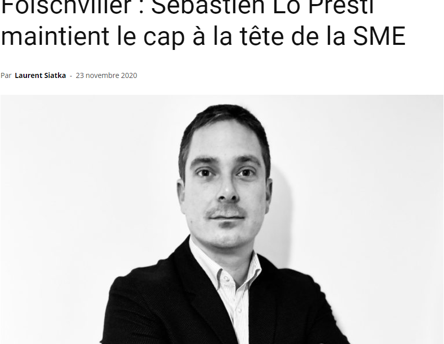 Folschviller : Sébastien Lo Presti maintient le cap à la tête de la SME