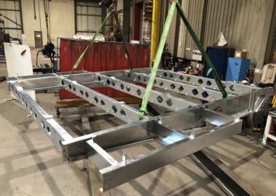 Fabrication de planchers pour l&rsquo;ascenseur Nord de la Tour Eiffel