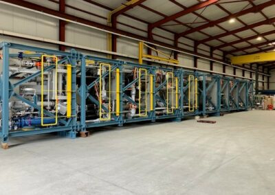Fabrication de skids de tuyauterie industrielle