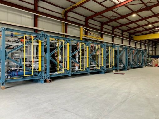 Fabrication de skids de tuyauterie industrielle