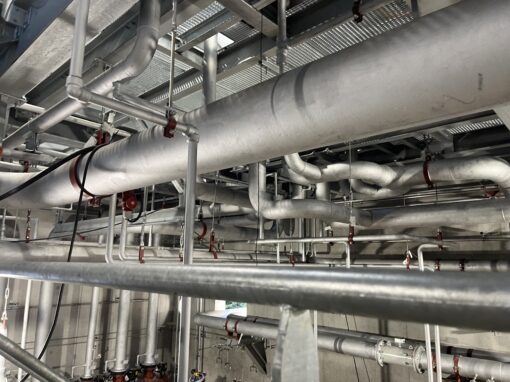 UVE TADEN- Installation de réseaux de tuyauterie industrielle